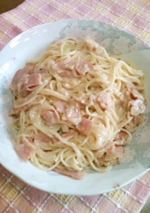 ♪パパッとカルボナーラ♪-レシピのメイン写真
