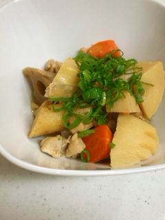 ☆我が家の筍たっぷり筑前煮☆-レシピのメイン写真