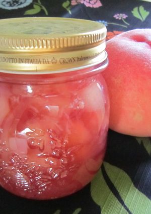 果肉ごろごろ もものジャム-レシピのメイン写真