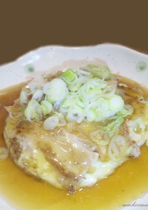 豆腐でふわふわ♪あんかけ焼き-レシピのメイン写真