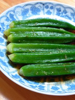 おくらのおひたし-レシピのメイン写真