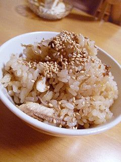 サンマとシメジの炊き込みご飯-レシピのメイン写真