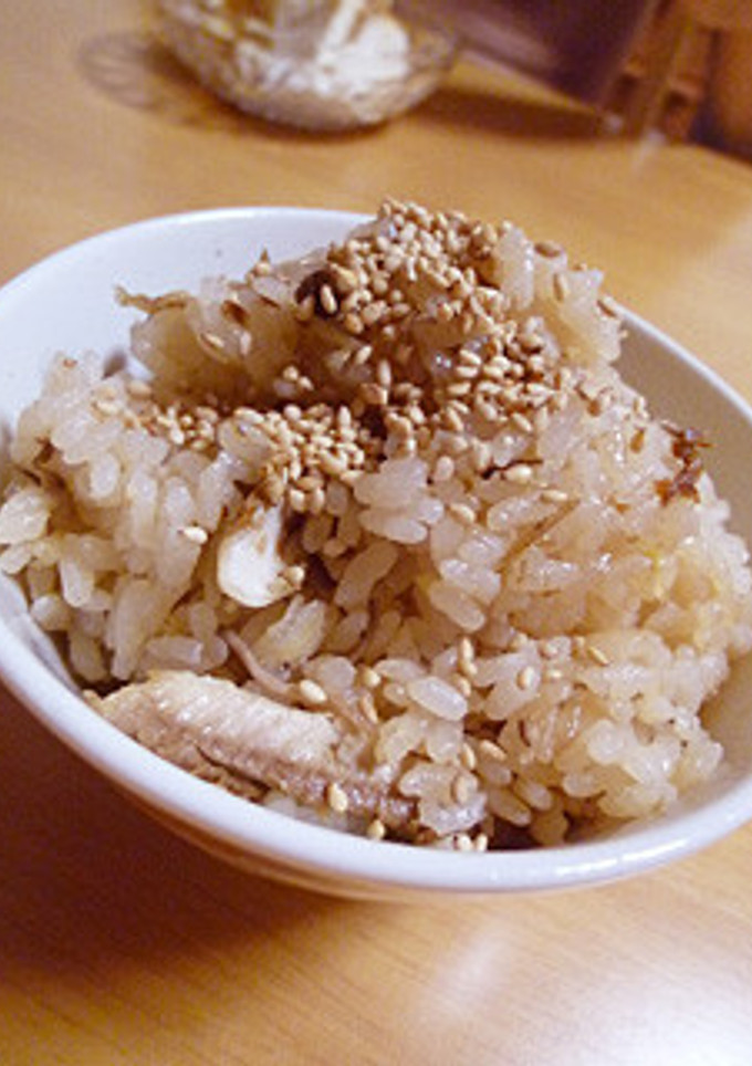 サンマとシメジの炊き込みご飯-レシピのメイン写真