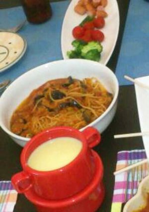 ☆にんにくたっぷりトマトソースパスタ☆-レシピのメイン写真