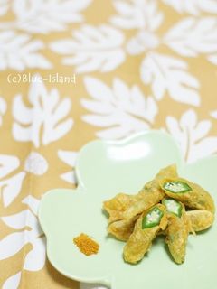 オクラの*カレー天ぷら*-レシピのメイン写真
