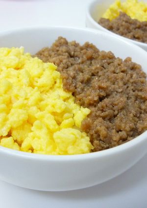 ★そぼろ二色丼★-レシピのメイン写真