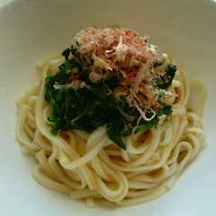 รูปของ モロヘイヤうどん
