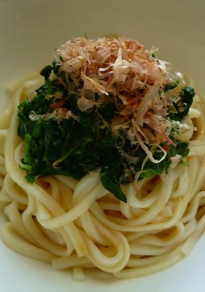 モロヘイヤうどん-レシピのメイン写真