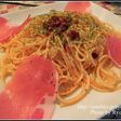 食べラー生ハムパスタ