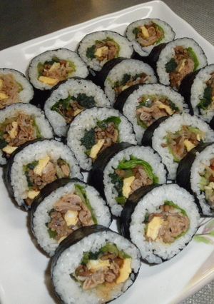 韓国風海苔巻き-レシピのメイン写真