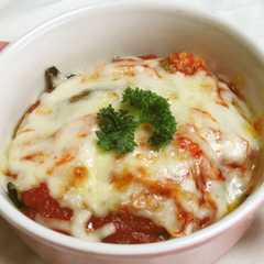 รูปของ 早うま！！なすのトマキムチ～ズ焼き☆