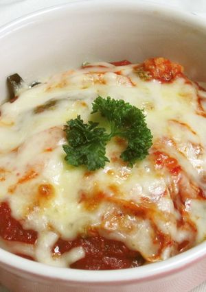 早うま！！なすのトマキムチ～ズ焼き☆-レシピのメイン写真
