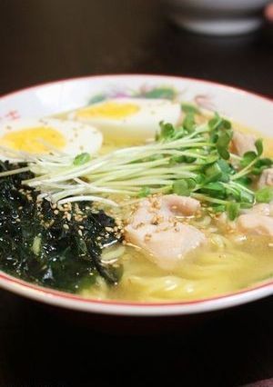 さっぱりチキンの塩ラーメン-レシピのメイン写真