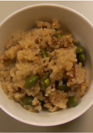 枝豆の梅ごはん-レシピのメイン写真
