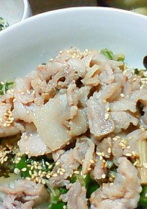 夏版!さっぱり豚丼☆-レシピのメイン写真