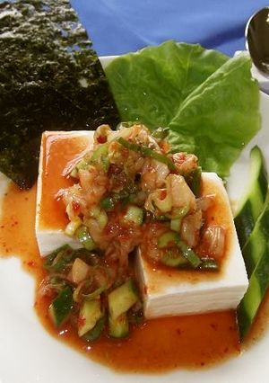 韓国風★冷奴-レシピのメイン写真