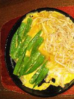 エノキとオクラの鉄板焼き-レシピのメイン写真