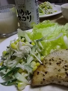 カジキマグロのエスカルゴバターソテー-レシピのメイン写真