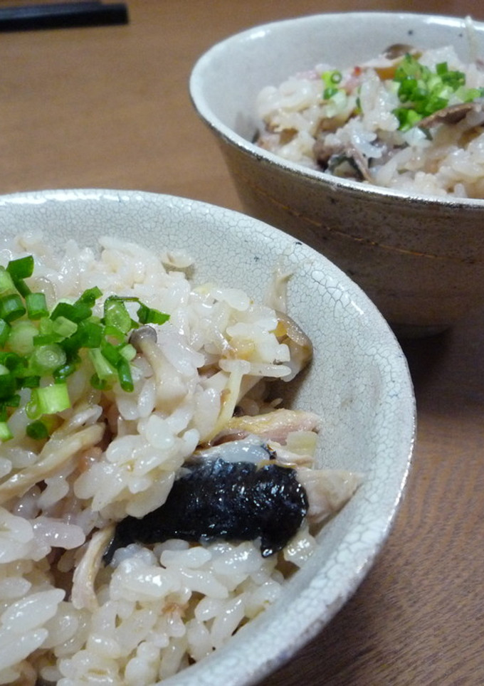簡単　さんまの炊き込みご飯-レシピのメイン写真