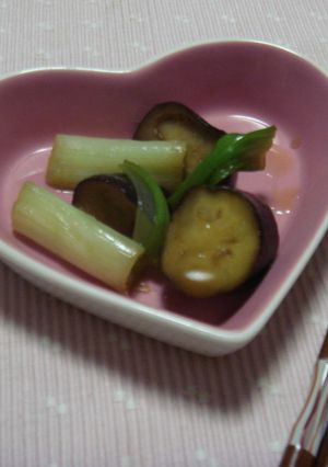 ♡なすとねぎのくたくた煮♡-レシピのメイン写真