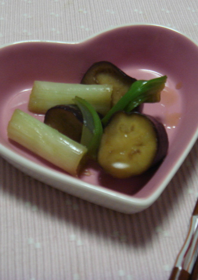 ♡なすとねぎのくたくた煮♡-レシピのメイン写真