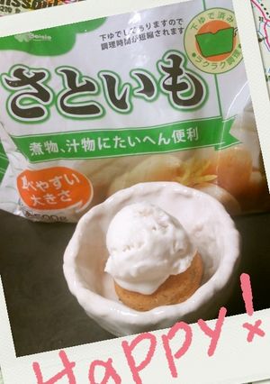 卵無し！里芋で美味しいアイスクリーム-レシピのメイン写真