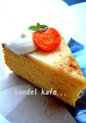 ○人参&ホワイトチョコnoザッハトルテ○-レシピのメイン写真