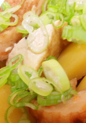 【手抜き料理！厚揚げとさつま揚げじゃが】-レシピのメイン写真