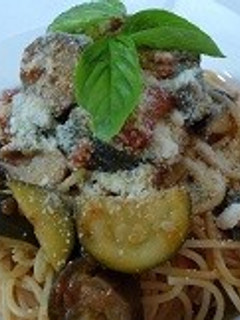 夏野菜のトマトパスタ 基本のトマトソース-レシピのメイン写真