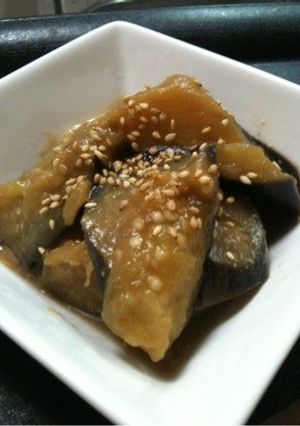 超簡単ノンオイル♬茄子の味噌煮-レシピのメイン写真