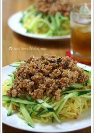 きゅうりたっぷり肉味噌冷麺-レシピのメイン写真
