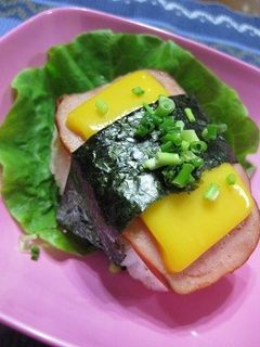 チーズとチャーシューの焼きおにぎり-レシピのメイン写真