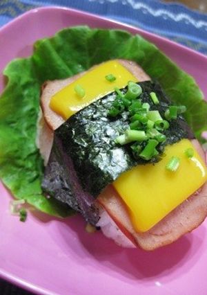 チーズとチャーシューの焼きおにぎり-レシピのメイン写真