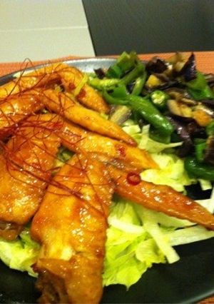 手羽先の韓国風⁉美味辛炒め煮-レシピのメイン写真