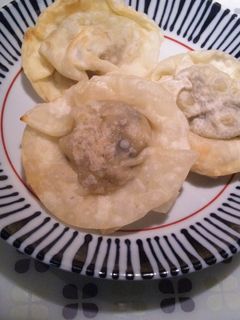 カボチャの煮物リメイク!パリパリ揚げ餃子-レシピのメイン写真