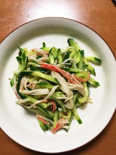 ☆カニかまときゅうりの中華和え-レシピのメイン写真