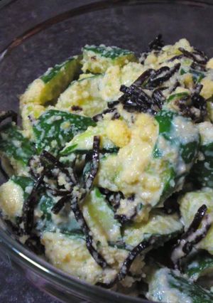 きゅうりの塩昆布チーズマヨ-レシピのメイン写真