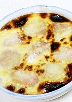 トースターで☆簡単おいしい☆桃のフラン☆-レシピのメイン写真