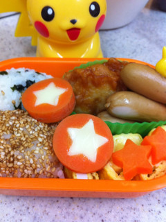 お弁当に♪型抜きにんじん+チーズ-レシピのメイン写真