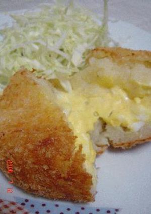 チーズ包みのたまサラコロッケ。-レシピのメイン写真