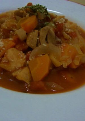 野菜ジュースで☆チキンのトマト煮-レシピのメイン写真