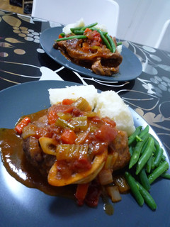 牛スネ肉のトマト煮(OssoBucco)-レシピのメイン写真