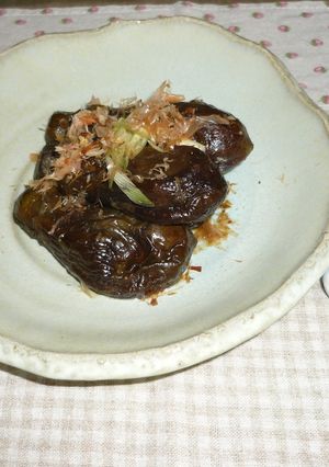 まるごと茄子の油炒め-レシピのメイン写真
