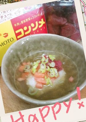 いつもと違うおnewなお茶漬け-レシピのメイン写真