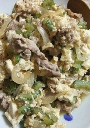 苦味をおさえたゴーヤチャンプル-レシピのメイン写真
