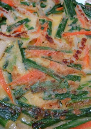 かまぼこ入り野菜チヂミ-レシピのメイン写真