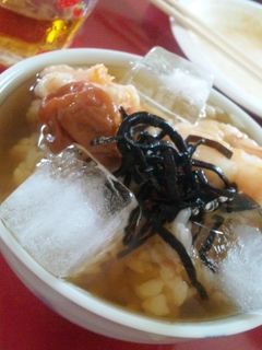 塩昆布の冷やし茶漬け-レシピのメイン写真