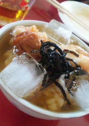 塩昆布の冷やし茶漬け-レシピのメイン写真