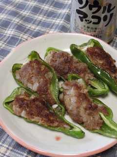 ちゃちゃっとピーマンの肉詰め-レシピのメイン写真