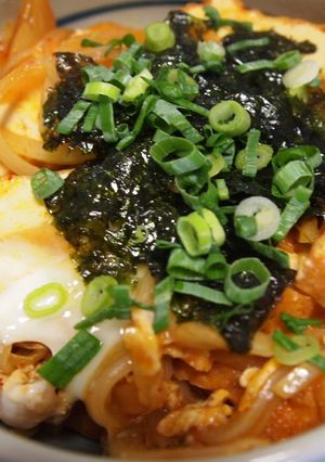 厚揚げキムチ丼-レシピのメイン写真